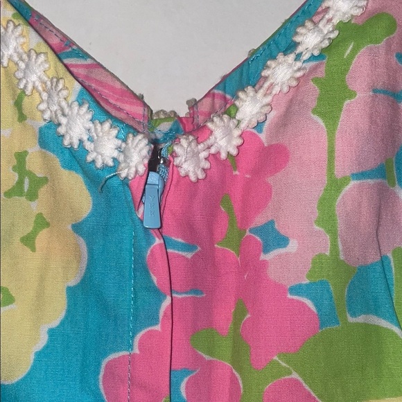 Lilly Pulitzer Pink and Blue Floral Dress - Picture 7 of 8